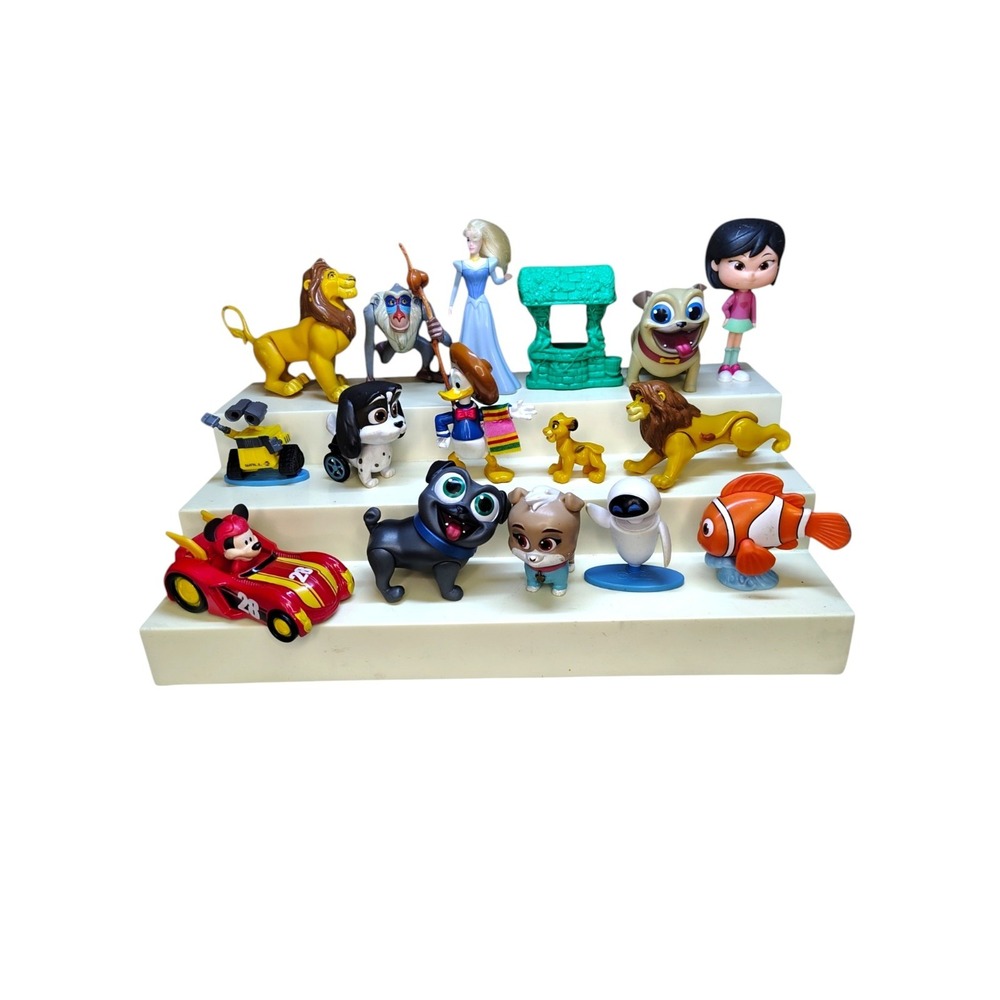 Vintage Toys Lot Lion King Nemo Mickey Wall-e & more